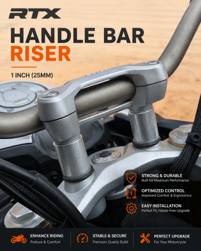 TVS Apache RTX 300 Handlebar Riser 1 inch (25)mm