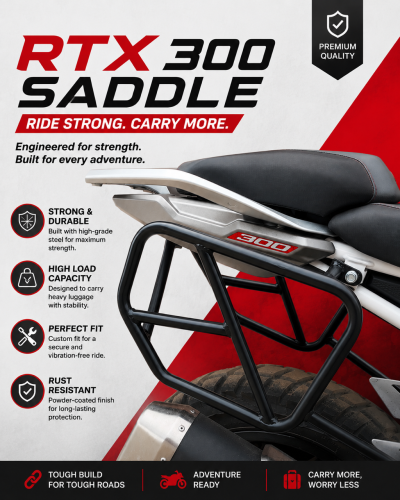 RTX300 saddle