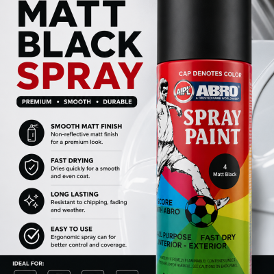 MATT BLACK SPRAY