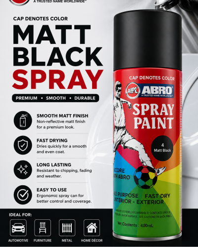 MATT BLACK SPRAY