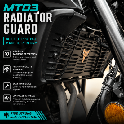 MT03 RADIATOR GUARD