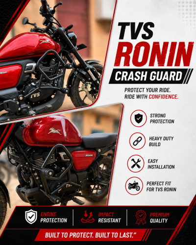 TVS ronin crash guard