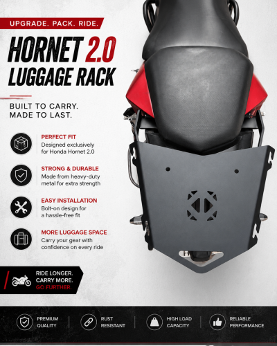 HORNET 2.0  luggage rack