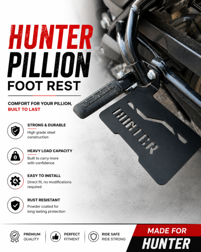 HUNTER PILLION FOOT REST
