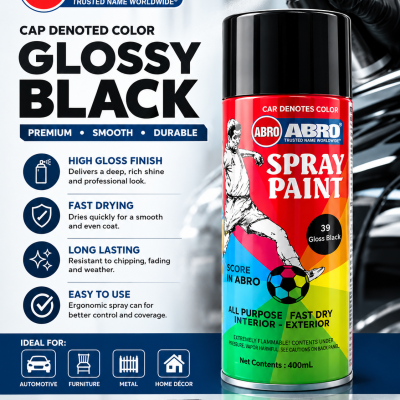 GLOSSY BLACK SPRAY