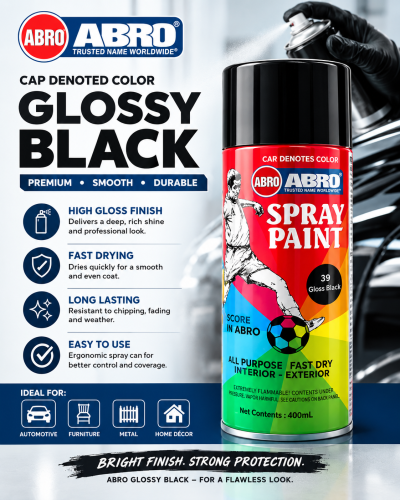 GLOSSY BLACK SPRAY
