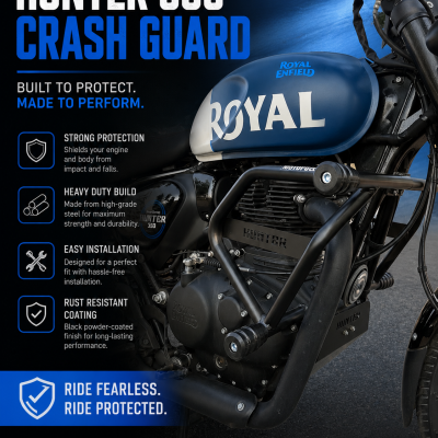 HUNTER 350 CRASH GUARD