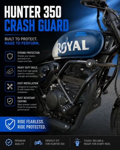 HUNTER 350 CRASH GUARD