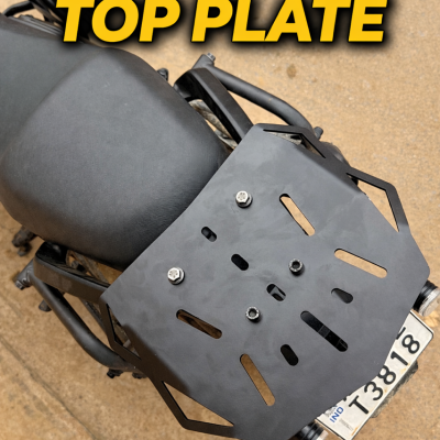 Yezdi Adventure top plate