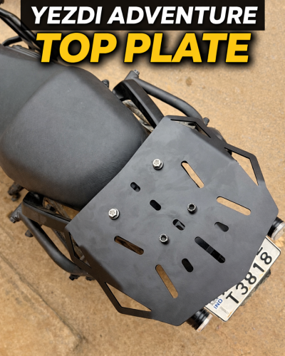 Yezdi Adventure top plate